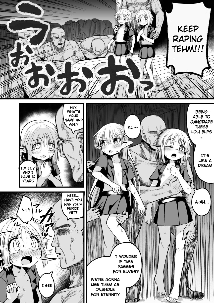 [Natsuki Gumi] (English) Kairaku ni Ochiru ~Seidorei Elf Kusuridzuke Choukyou de Kuppuku Acme!!~ - Page 33
