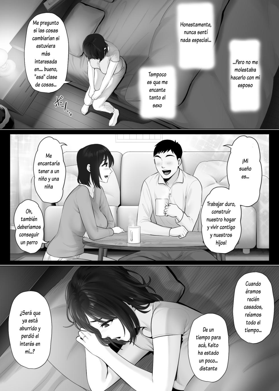 [Mitsumitsu Niku (Hikitogu)] LeveChi na Swapping 2 ~Hatsu Zecchou de Iki Kuruu Tsuma Hen~ (Spanish] [Lovely Diablesse Scan] - Page 6