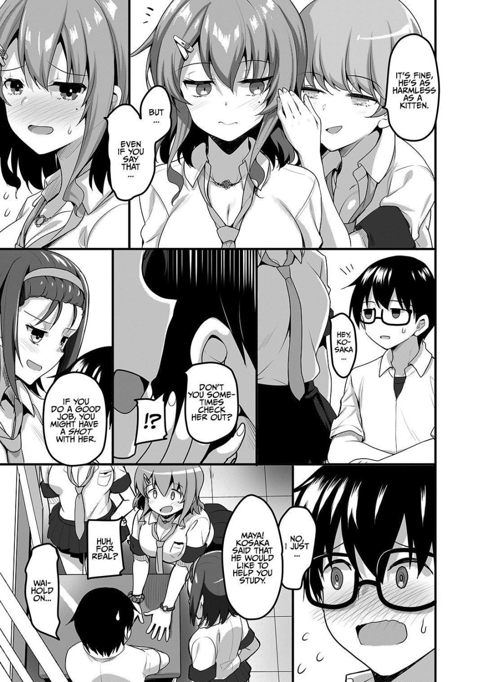 [Tegomental (Akahito)] Futari no Ouchi Iede Musume to Doutei-kun no Torokeru Natsu | The Melty Summer of a Runaway Gal and a Virgin Guy [English] [rubber_user] - Page 6