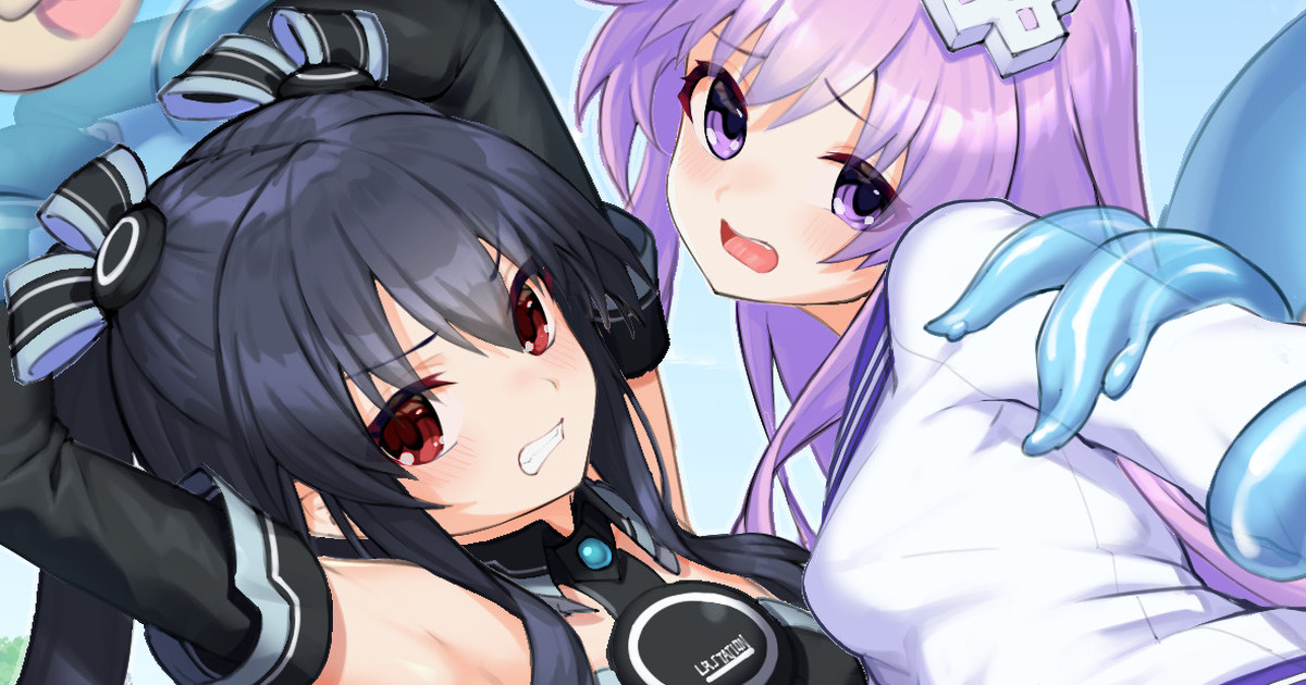 [Fukutama Shion] ユニとネプギアのスライム触手姦と - Page 1