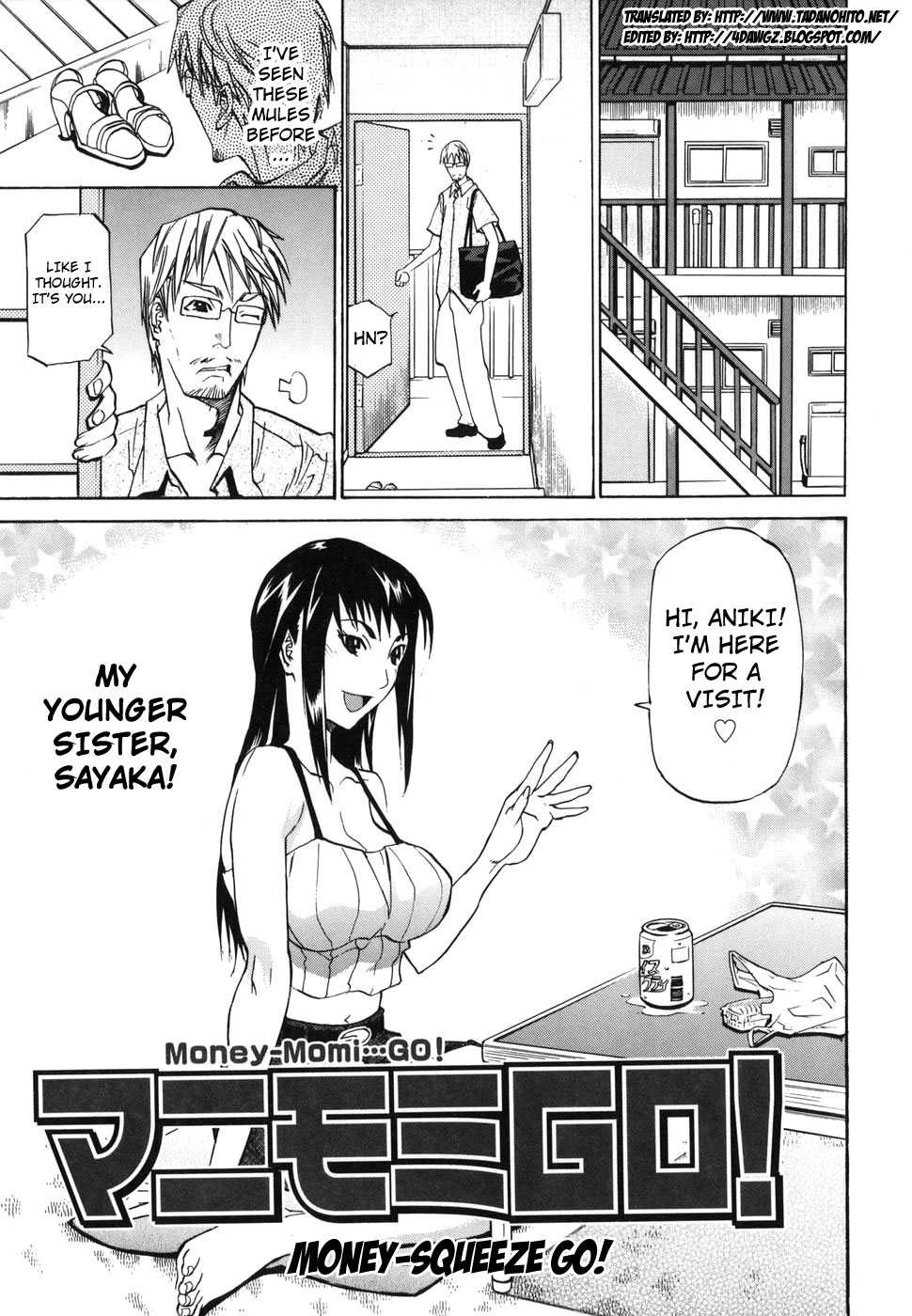 [Tenzaki Kanna] Money-Momi... GO! | Money-Squeeze GO! (Paizuri Hime) [English] [Tadanohito] [Decensored] - Page 1
