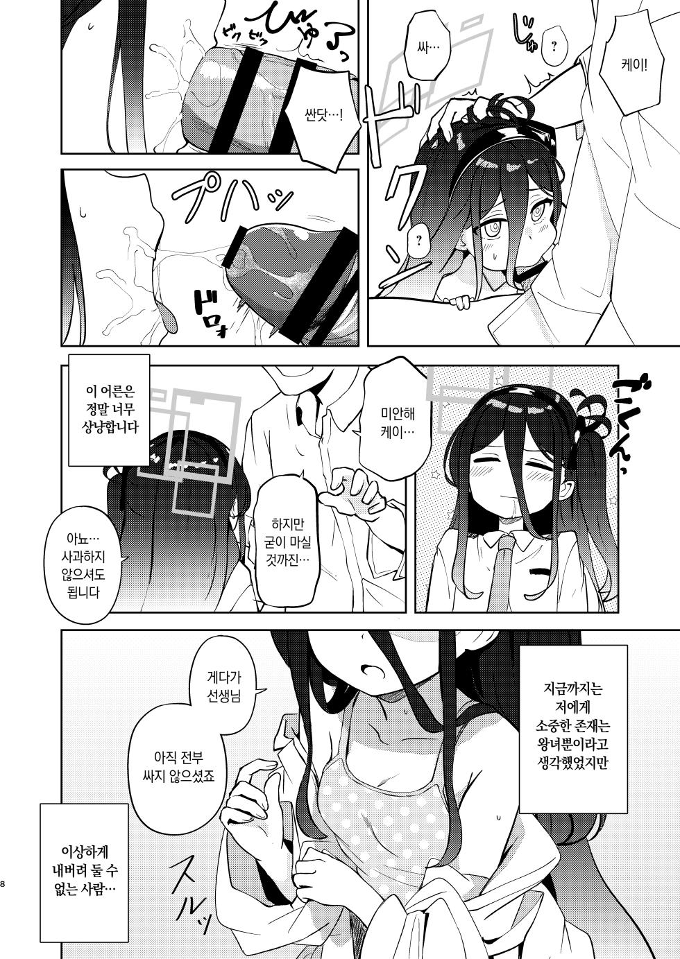 [Inharmonicity (Hotokenoza)] Key-chan Yasashiku Nagusamete! | 케이 쨩 상냥하게 위로해줘! (Blue Archive) [Korean] [Digital] - Page 7