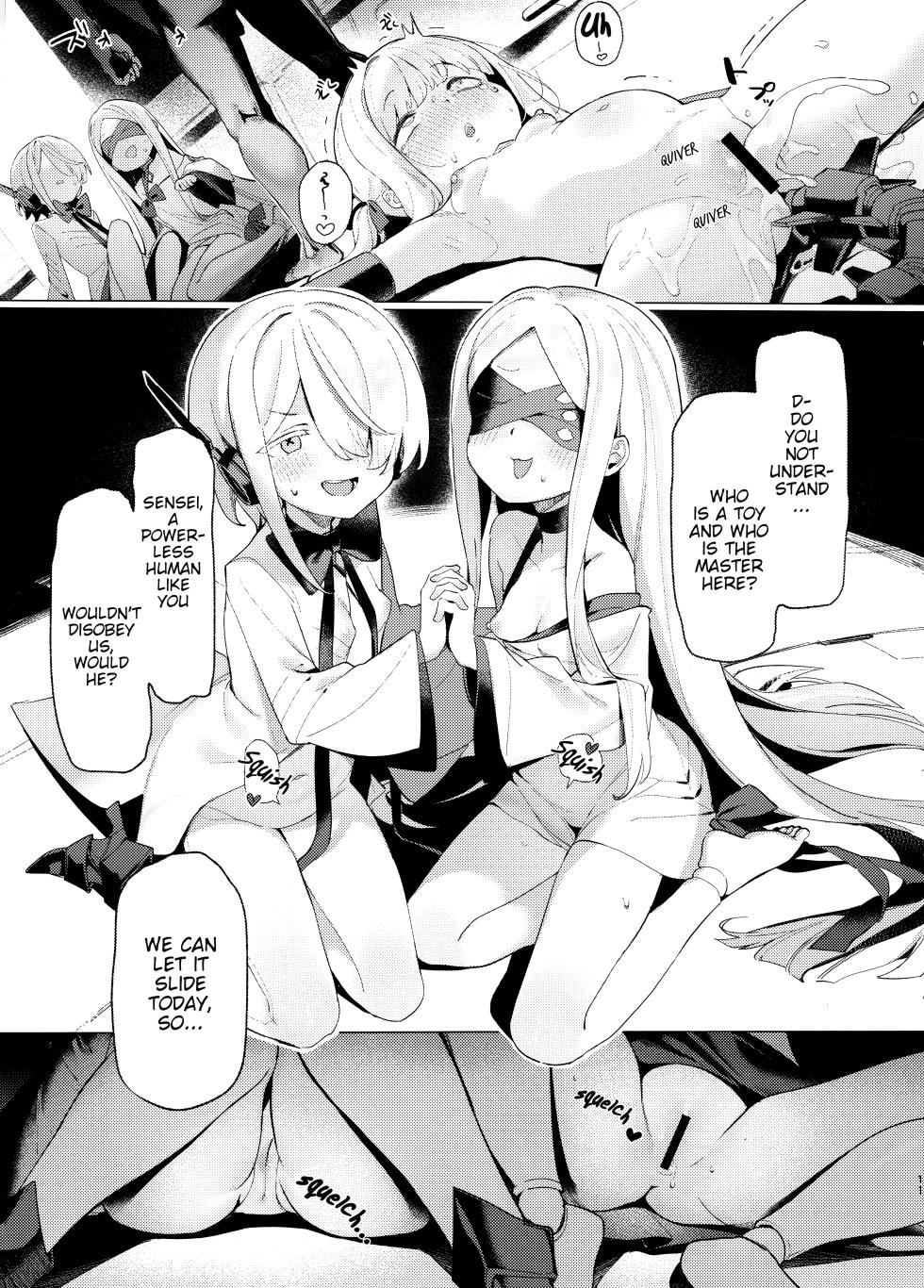 (C105) [Giniro Party (DJheycha)] Kengensenu Mono o Wakarase | Correcting The Unmanifest Ones (Blue Archive) [English] - Page 10