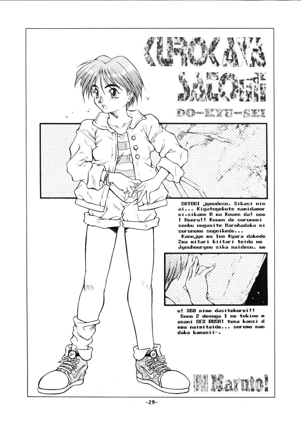 (C48) [Marumiya Honpo (Various)] D-2 DOQSEI 2 COMPOSITE Ver.1.0 (Dokyuusei 2) - Page 31