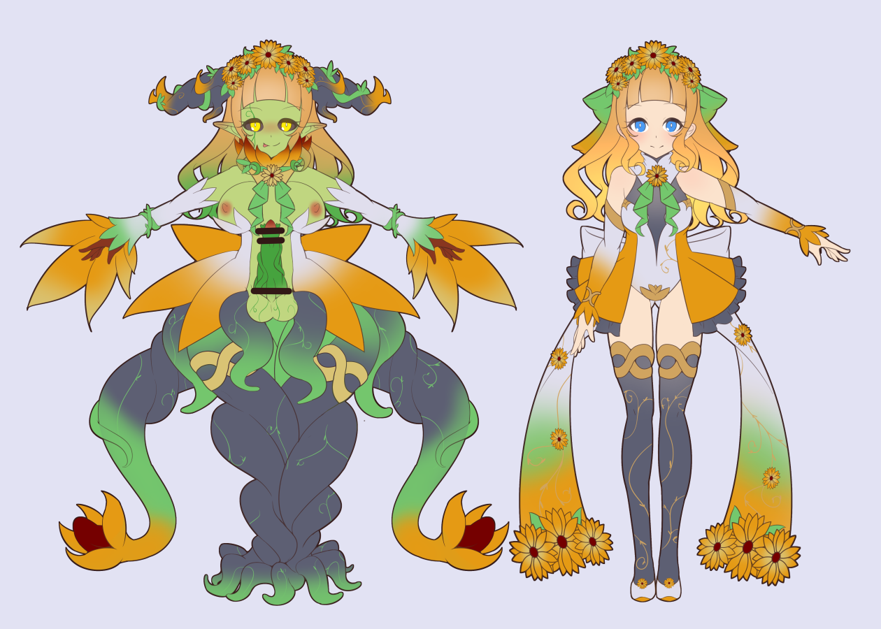 ”花聖騎士”ルミエールちゃん ふたなり アルラウネ化 - Page 18