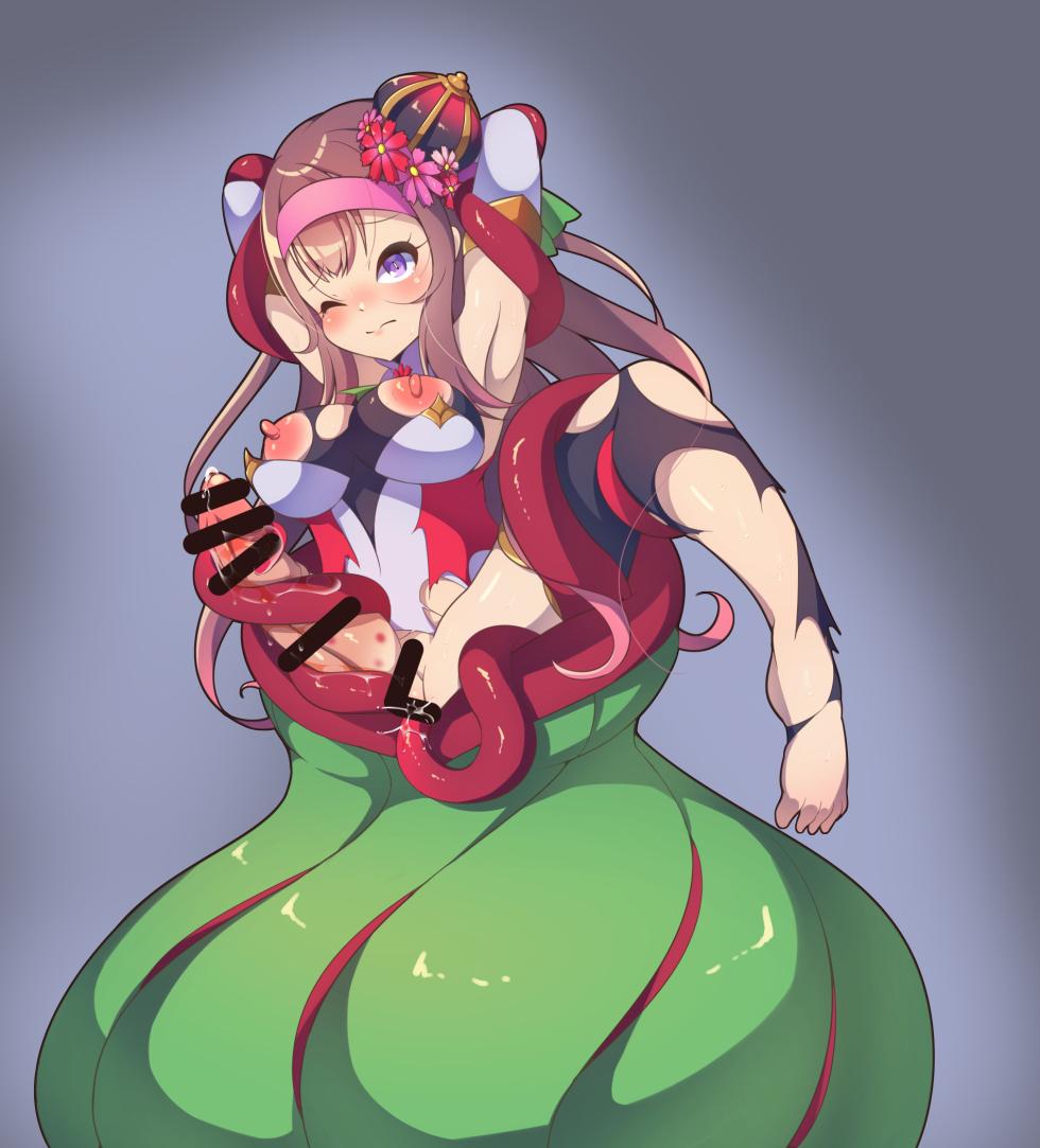 花聖騎士アミリア”ちゃん ふたなり アルラウネ化 - Page 12