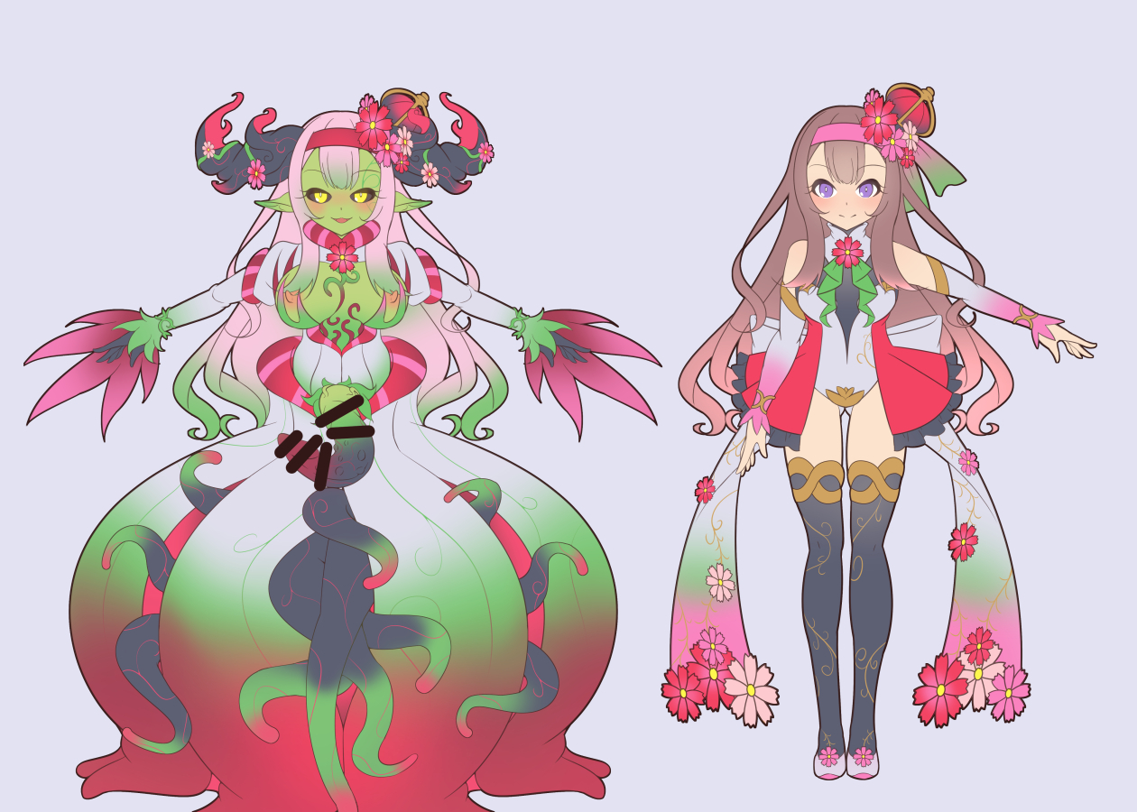 花聖騎士アミリア”ちゃん ふたなり アルラウネ化 - Page 21