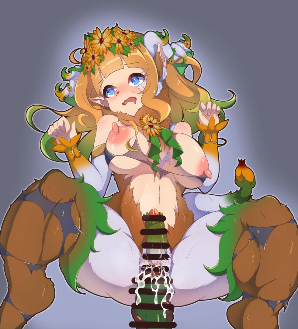 ”花聖騎士”ルミエールちゃん ふたなり ケモノ化 - Page 17