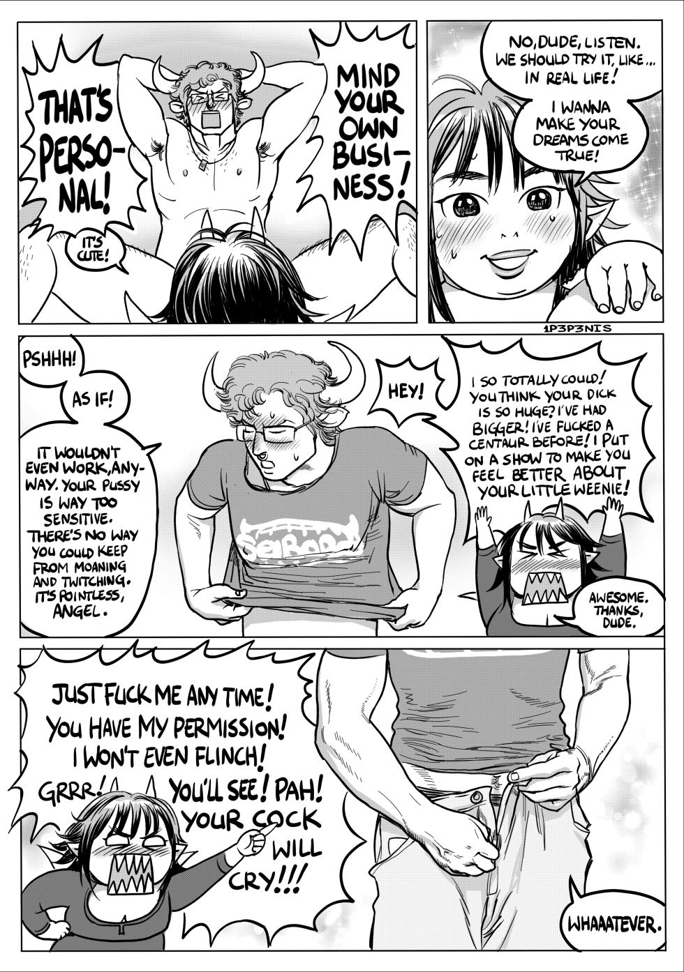 [1P3P3NIS] Angel and Hoagie in: FUCK ME, I DON'T CARE! - Page 7