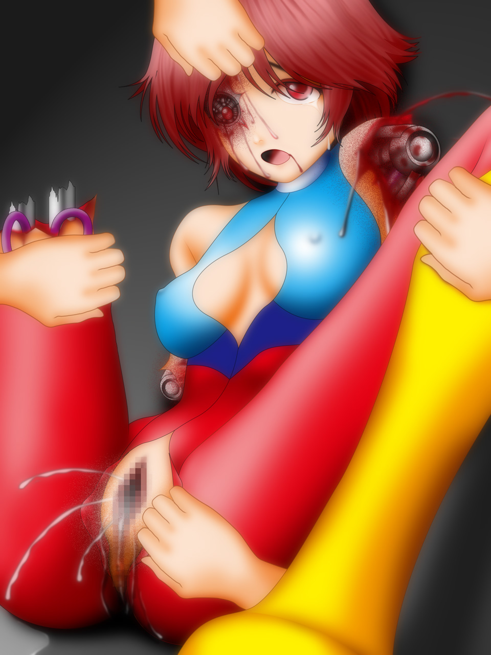 [NATURALDAYS (Samejima Minoru)] Ai no Senshi - Muzan Hakai (Cutey Honey) - Page 9