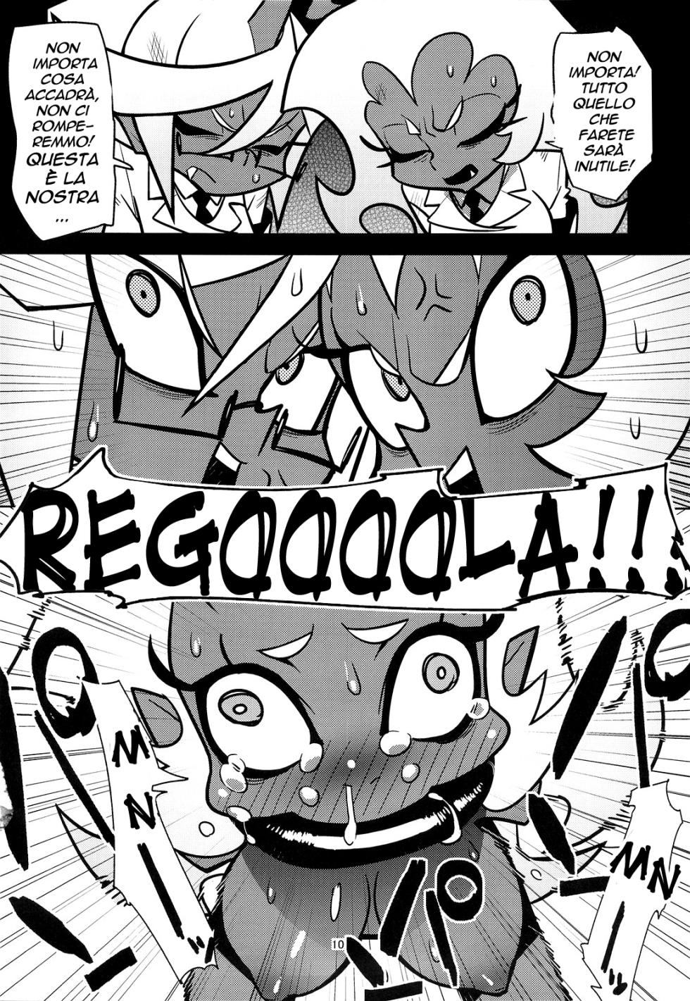 [Hamanasu Chaya (Hamanasu)] Oshioki! Demon Sisters (Panty & Stocking with Garterbelt) [Italian] - Page 11