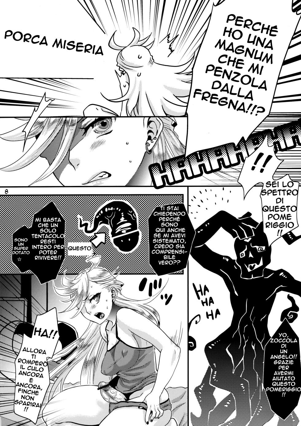 (C79) [Pish Lover (Amatake Akewo)] Delicious Milk (Panty & Stocking with Garterbelt) [Italian] - Page 8