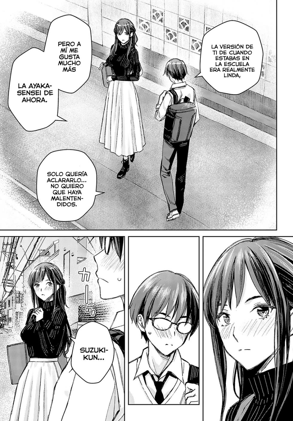 [Takano Masayuki] Ikenai yo, Satou-sensei! Capítulo 03 (COMIC Anthurium 2025-01) [spanish] [Digital] [Lust no Fansub] - Page 21