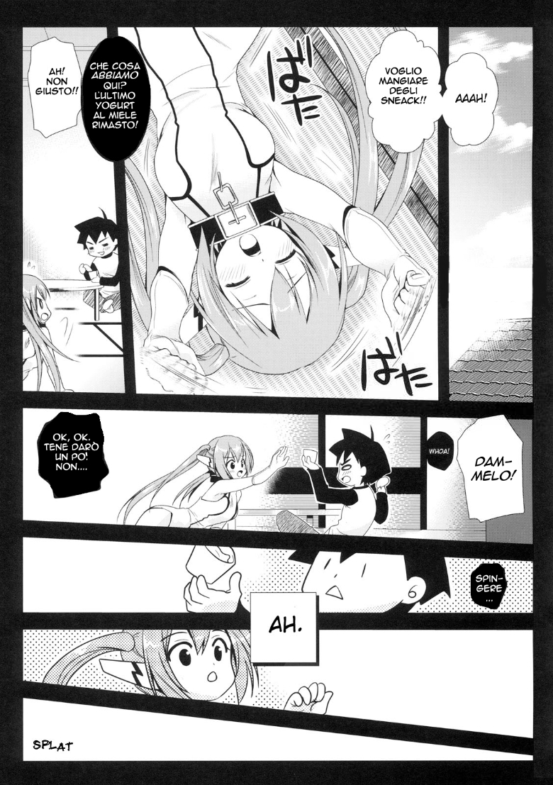(C77) [Kurosawa pict (Kurosawa Kiyotaka)] Nymph Otoshi (Sora no Otoshimono) [Italian] - Page 4