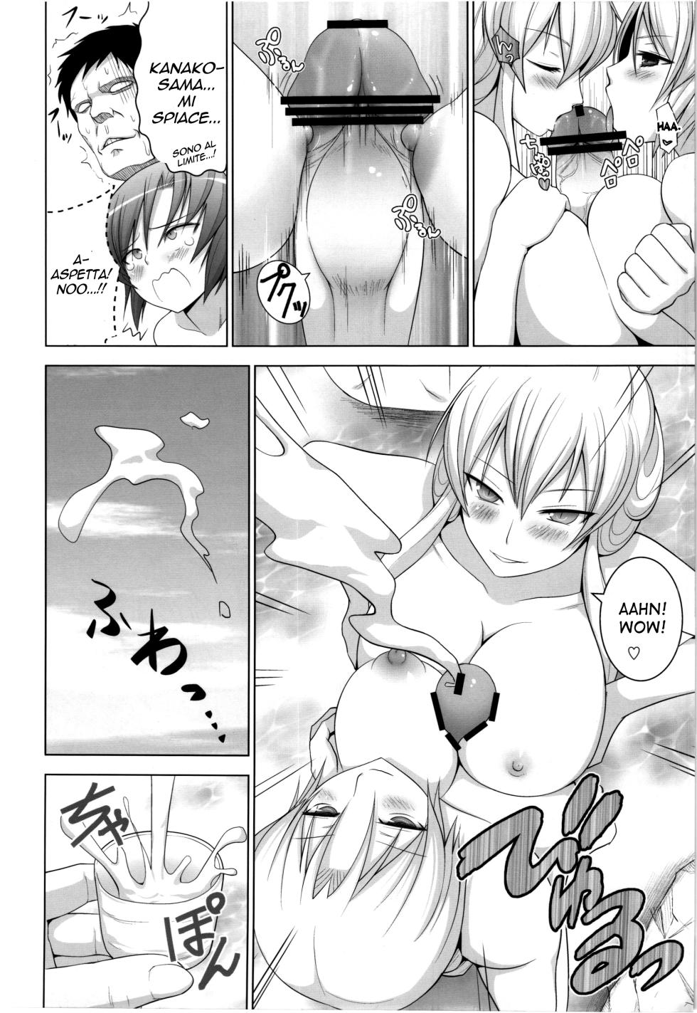 (C83) [Circle Eden (Diisuke)] Onsen de Boin-Boin Aneki-tachi ni Bokki wo Misetsukeru Hon (Touhou Project) [Italian] - Page 16
