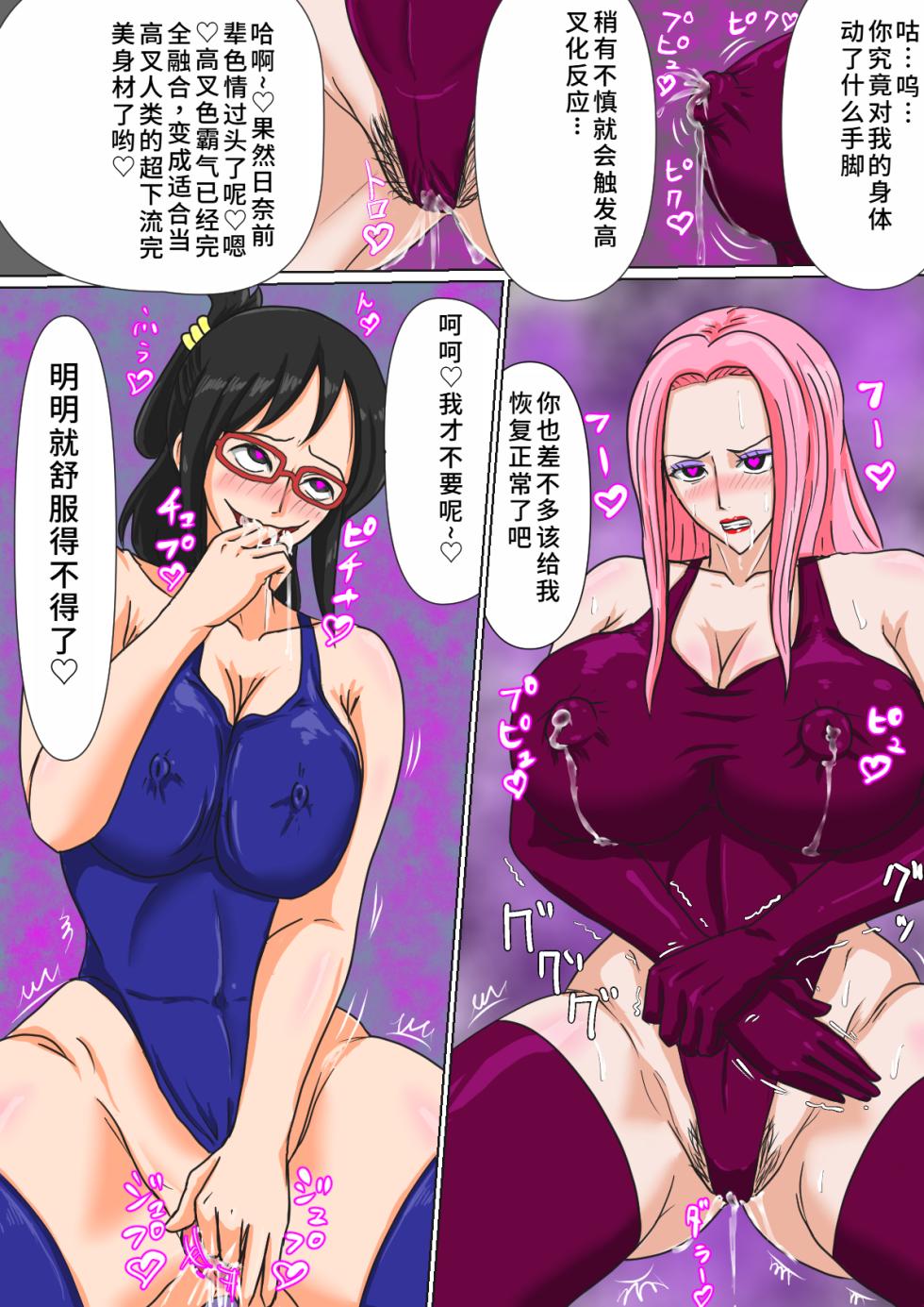 [T-syun]日奈&达斯琪高叉洗脑漫画合集 - Page 8