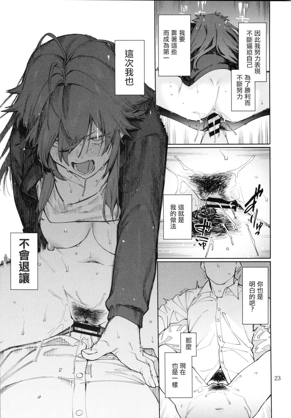 [DogStyle (Menea the Dog)] Hatsuboshi Cream Pie Vol.2  Hathuboshi Katakoi Ninniku Aburamashimashi (GAKUEN iDOLM@STER) [Chinese] - Page 22