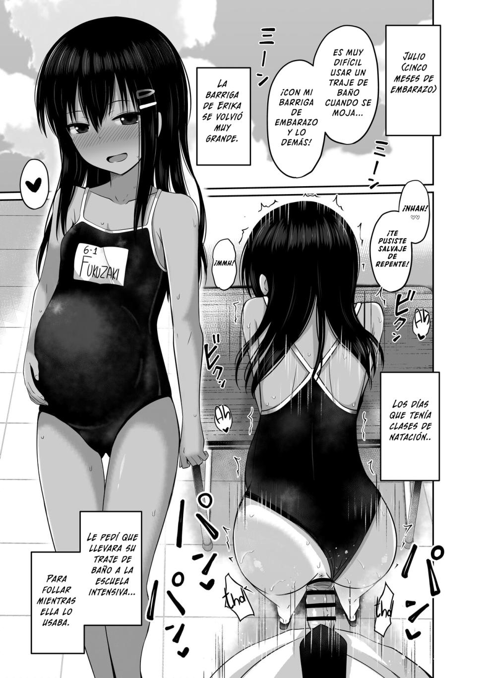 [Nna Timun (yurarin)] Shougakusei de Ninshin Shite Aka-chan Unjaimashita 1-4 | Me Embaracé en la Primaria y Di a Luz a un Bebé Cap. 1-4 [Spanish] [Shiro Translation + El Super Saiyan Pajero + EbisuTraslade] [Digital] - Page 15
