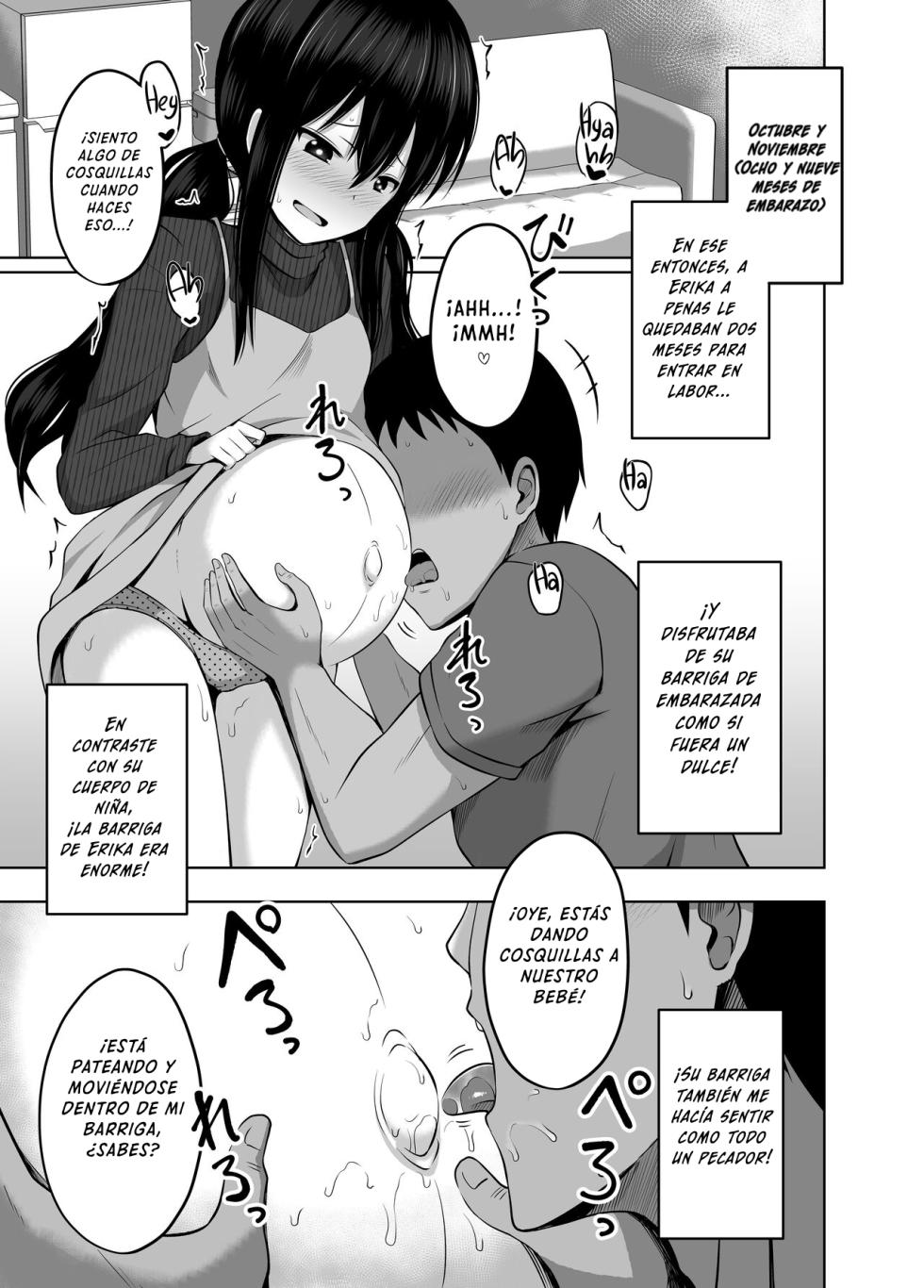 [Nna Timun (yurarin)] Shougakusei de Ninshin Shite Aka-chan Unjaimashita 1-4 | Me Embaracé en la Primaria y Di a Luz a un Bebé Cap. 1-4 [Spanish] [Shiro Translation + El Super Saiyan Pajero + EbisuTraslade] [Digital] - Page 21