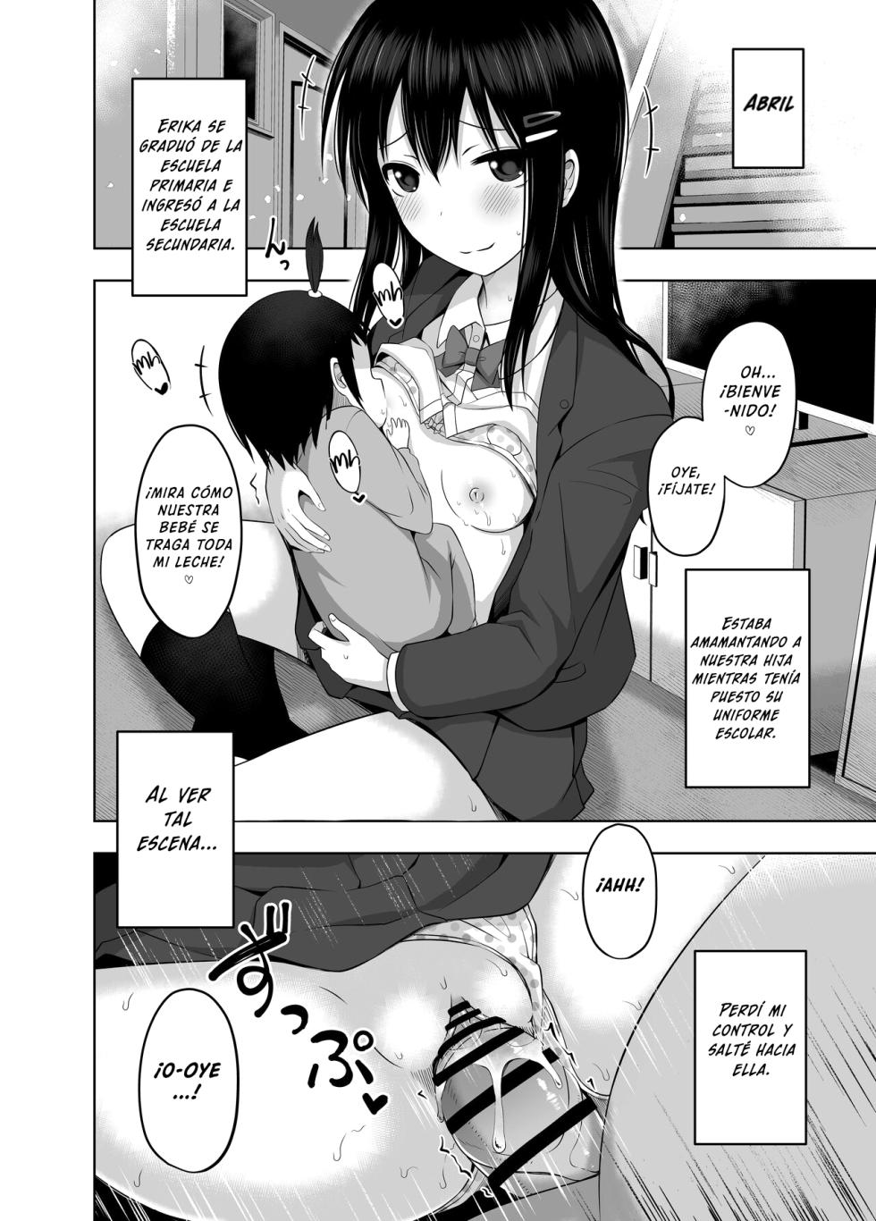 [Nna Timun (yurarin)] Shougakusei de Ninshin Shite Aka-chan Unjaimashita 1-4 | Me Embaracé en la Primaria y Di a Luz a un Bebé Cap. 1-4 [Spanish] [Shiro Translation + El Super Saiyan Pajero + EbisuTraslade] [Digital] - Page 26