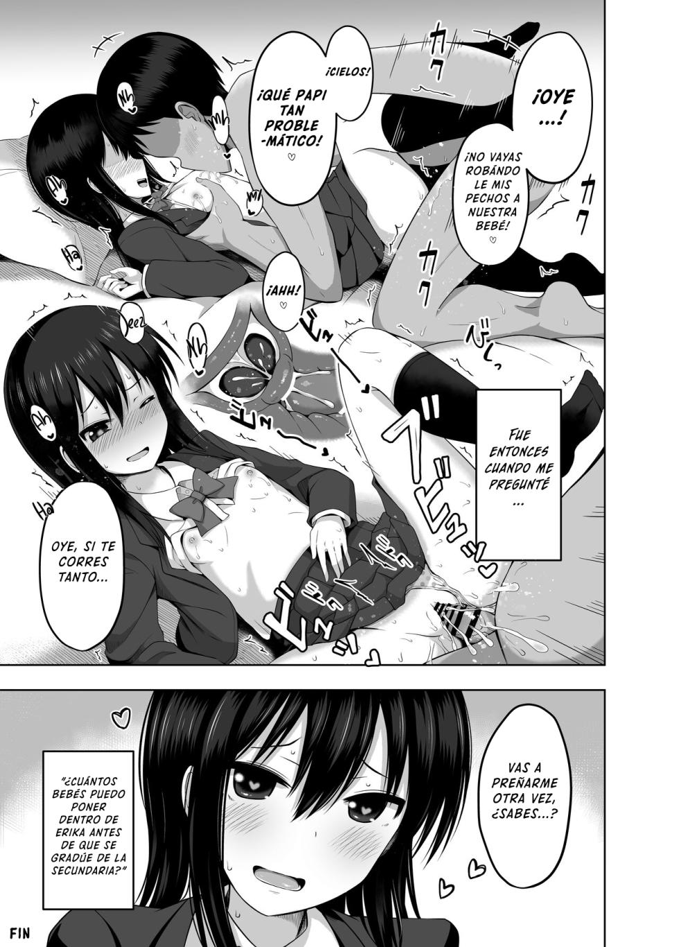 [Nna Timun (yurarin)] Shougakusei de Ninshin Shite Aka-chan Unjaimashita 1-4 | Me Embaracé en la Primaria y Di a Luz a un Bebé Cap. 1-4 [Spanish] [Shiro Translation + El Super Saiyan Pajero + EbisuTraslade] [Digital] - Page 27