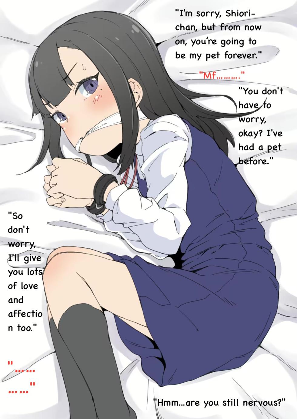 [Zettai Yarumoni] Souda Kawaii Ko o Pet ni Shiyou ~Shiori-chan o Tsukamaete Pet ni Suru Hanashi~ | Let's Turn a Cute Girl into a Pet ~The Story of Catching Shiori-chan and Making Her a Pet~ [English] - Page 9