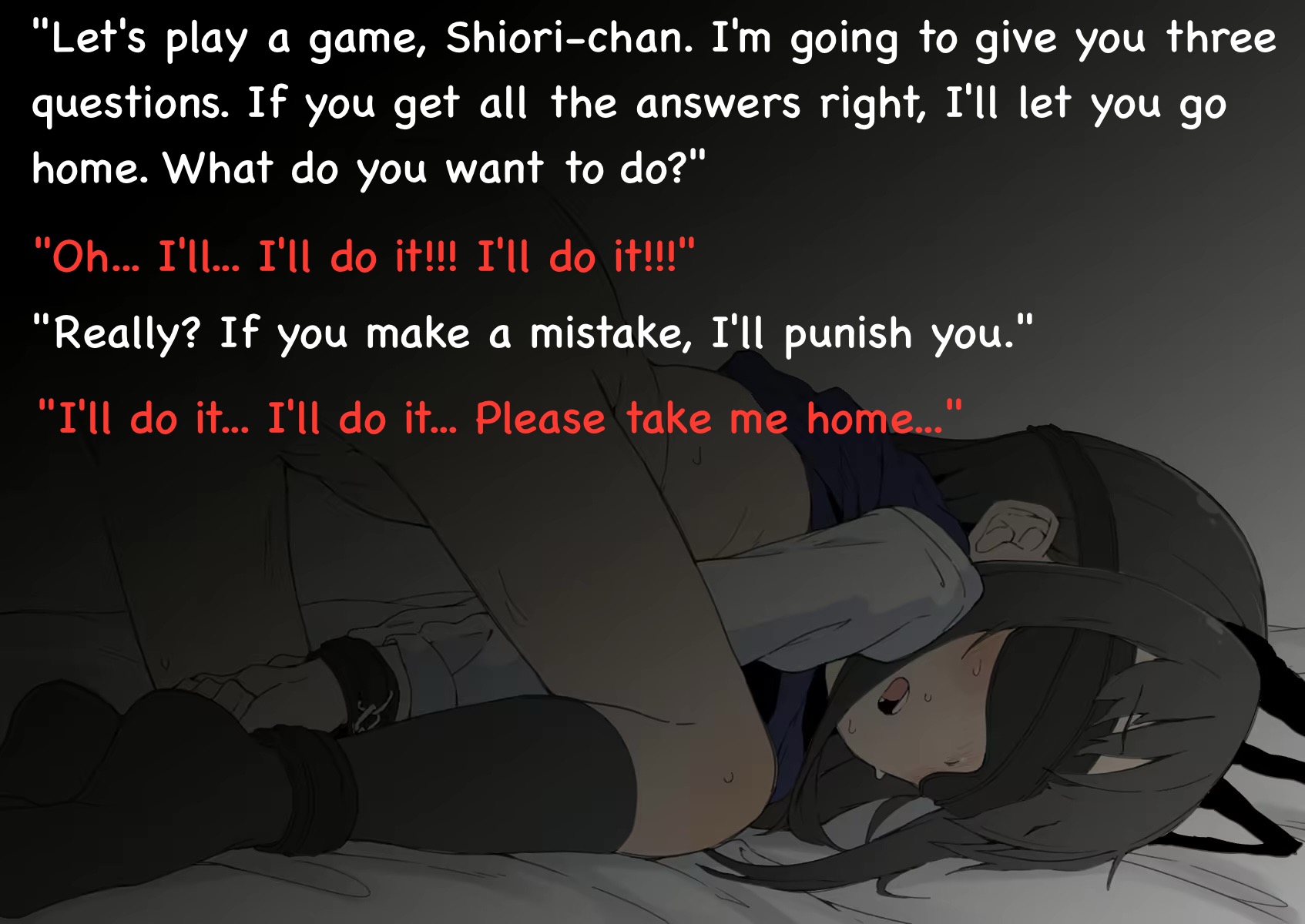 [Zettai Yarumoni] Souda Kawaii Ko o Pet ni Shiyou ~Shiori-chan o Tsukamaete Pet ni Suru Hanashi~ | Let's Turn a Cute Girl into a Pet ~The Story of Catching Shiori-chan and Making Her a Pet~ [English] - Page 30