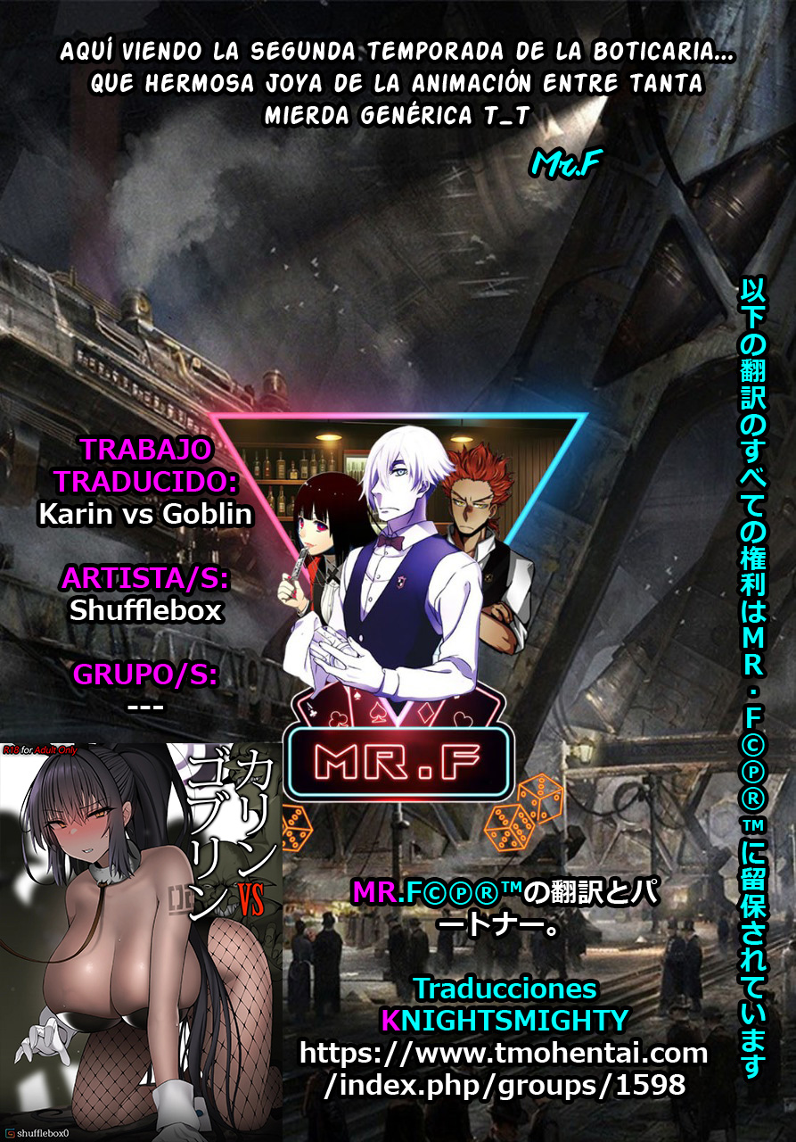 [Shufflebox] Karin vs Goblin (Blue Archive) [Spanish] [KnightsMighty] [Decensored] - Page 28