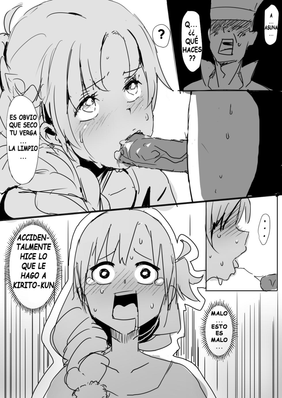 [Oninarasu] Asuna - Klein (Sword Art Online) [Spanish] - Page 7