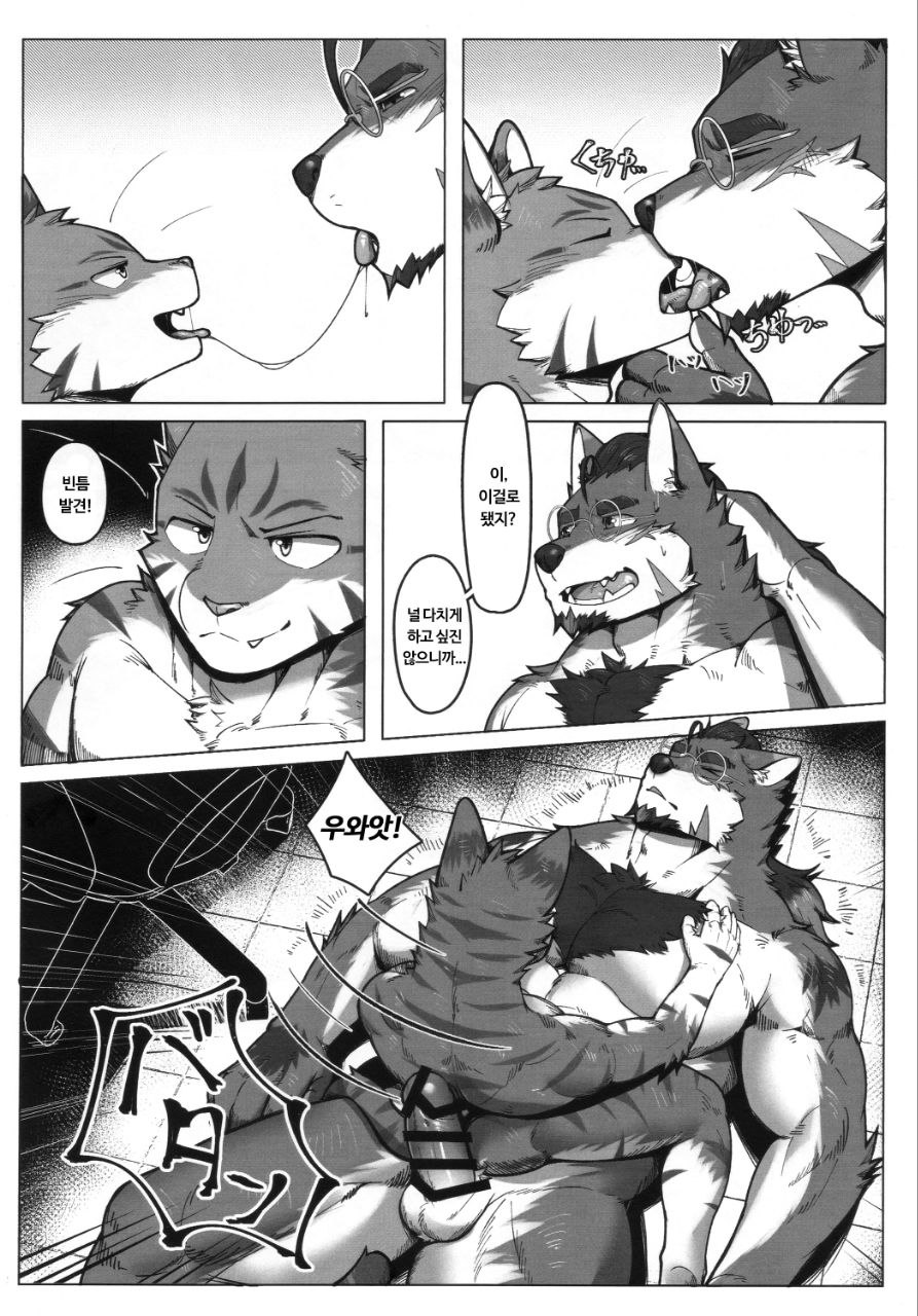 (Kansai Kemoket 9) [Spot Cafe (GlinHyena)] Doramusuko to Matatabi Sensei | 문제아 녀석과 개다래 선생님 [Korean] [타다토모] - Page 15