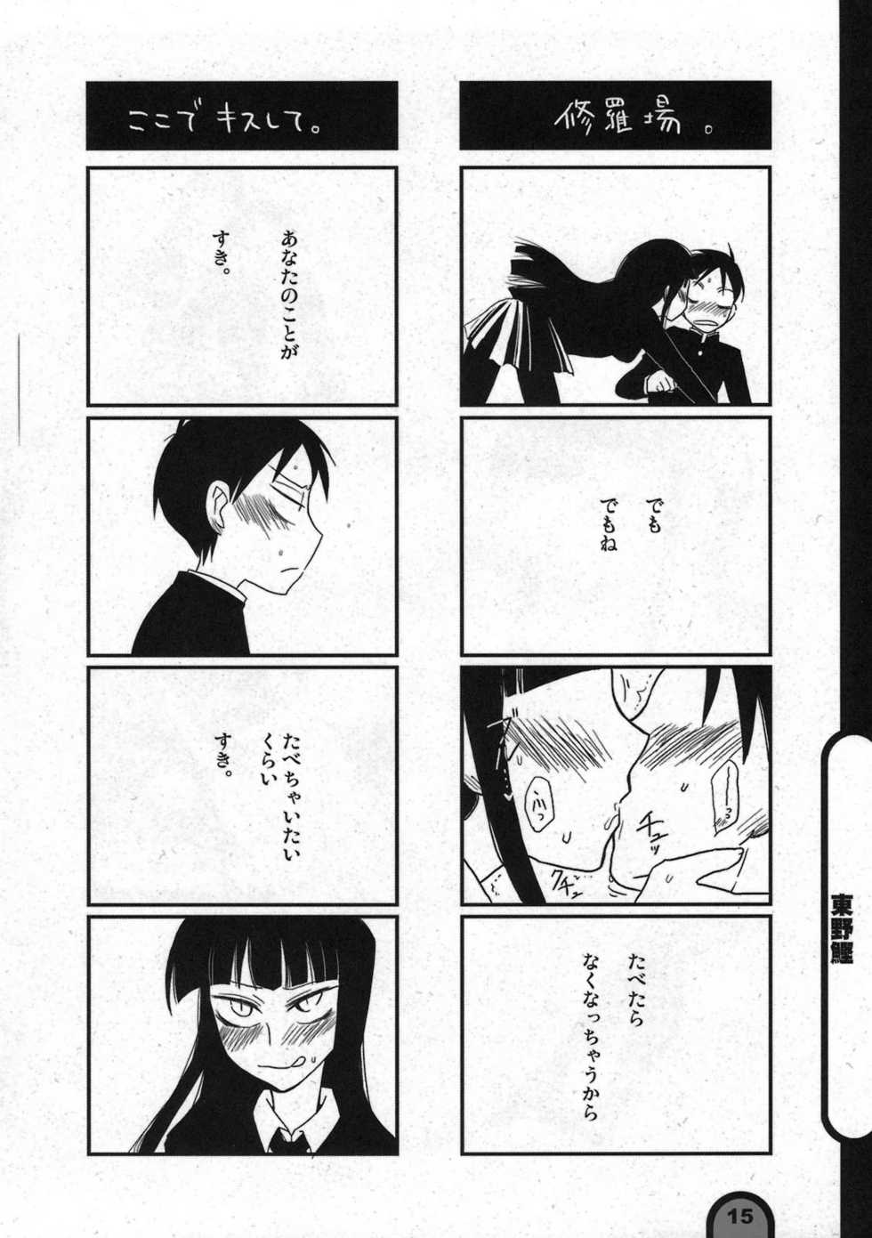 (C77) [BlueMage (Aoi Manabu)] Raigeki Houkago Play Vol. 05 (Houkago Play) - Page 15