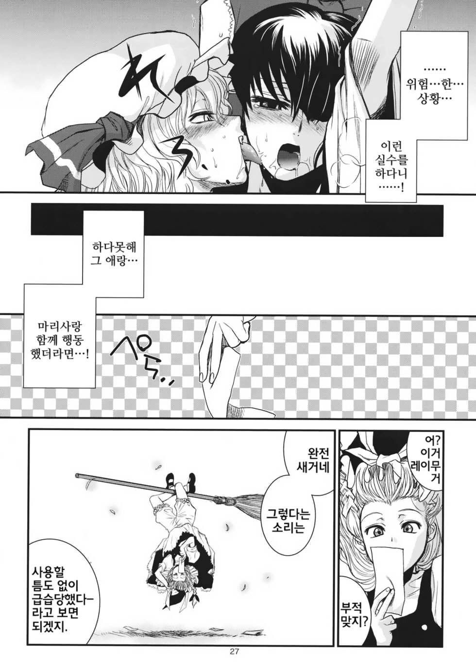 (C79) [TEX-MEX (Red Bear)] Touhou Enrashou Joukan (Touhou Project) [Korean] [팀☆면갤] - Page 28
