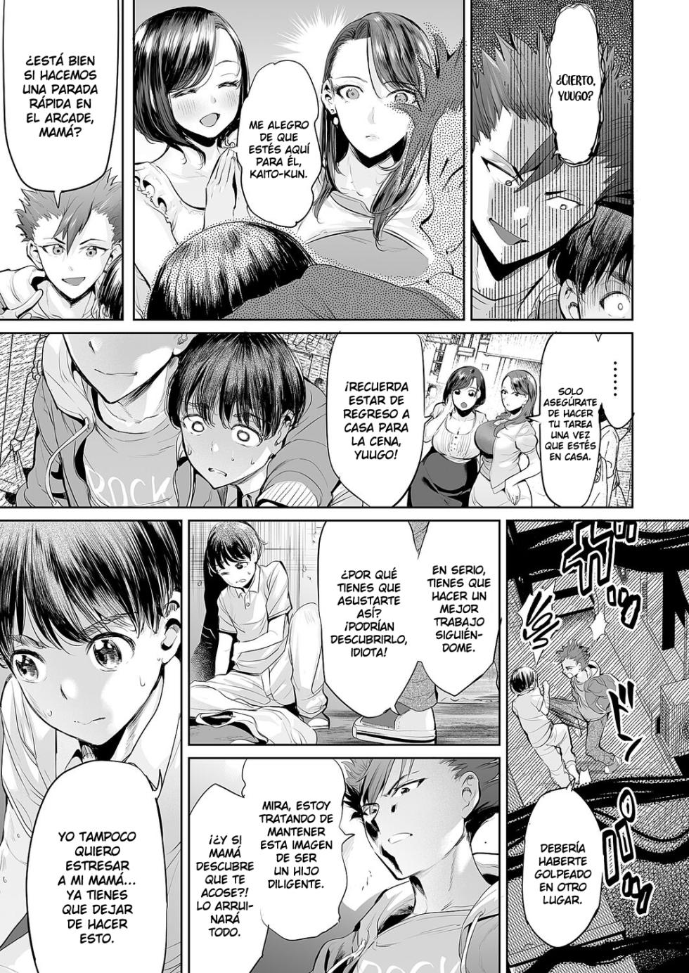 [Ere 2 Earo] Ijime Bokumetsu Swapping | Intercambio de Erradicación del Bullying (Obasan to, toutou.) [Spanish] [-A.W. SCAN- + gaaa] [Digital] - Page 4