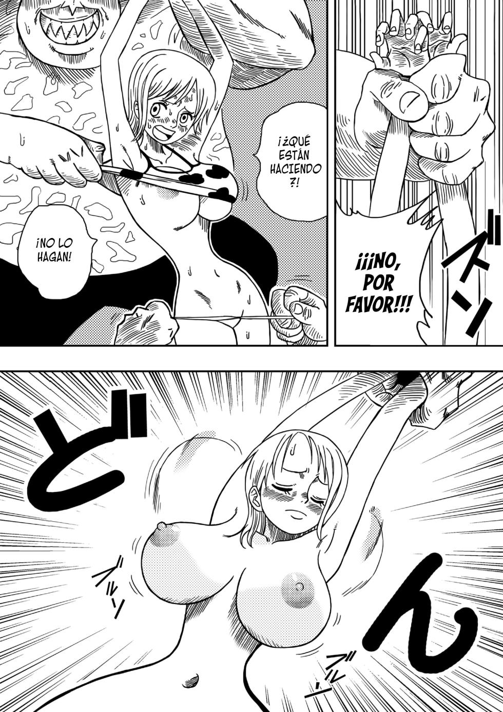 Reading Yamamoto Doujin (Yamamoto) Nami vs Arlong Nami Contra Arlong (One P...
