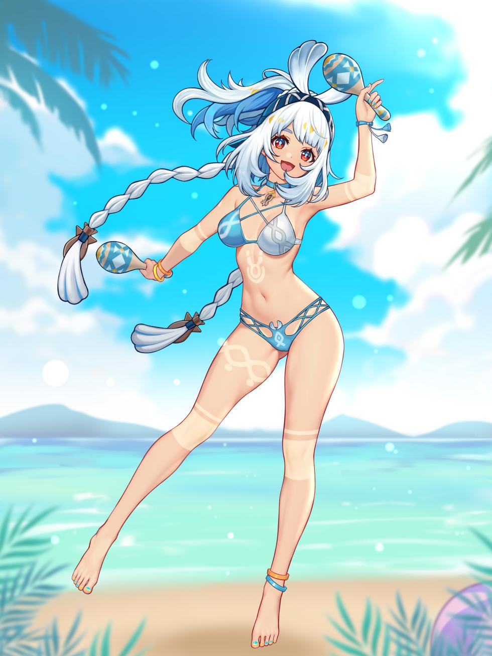 [Yunkaiming] Maranie Swimwear (Genshin Impact) - Page 3