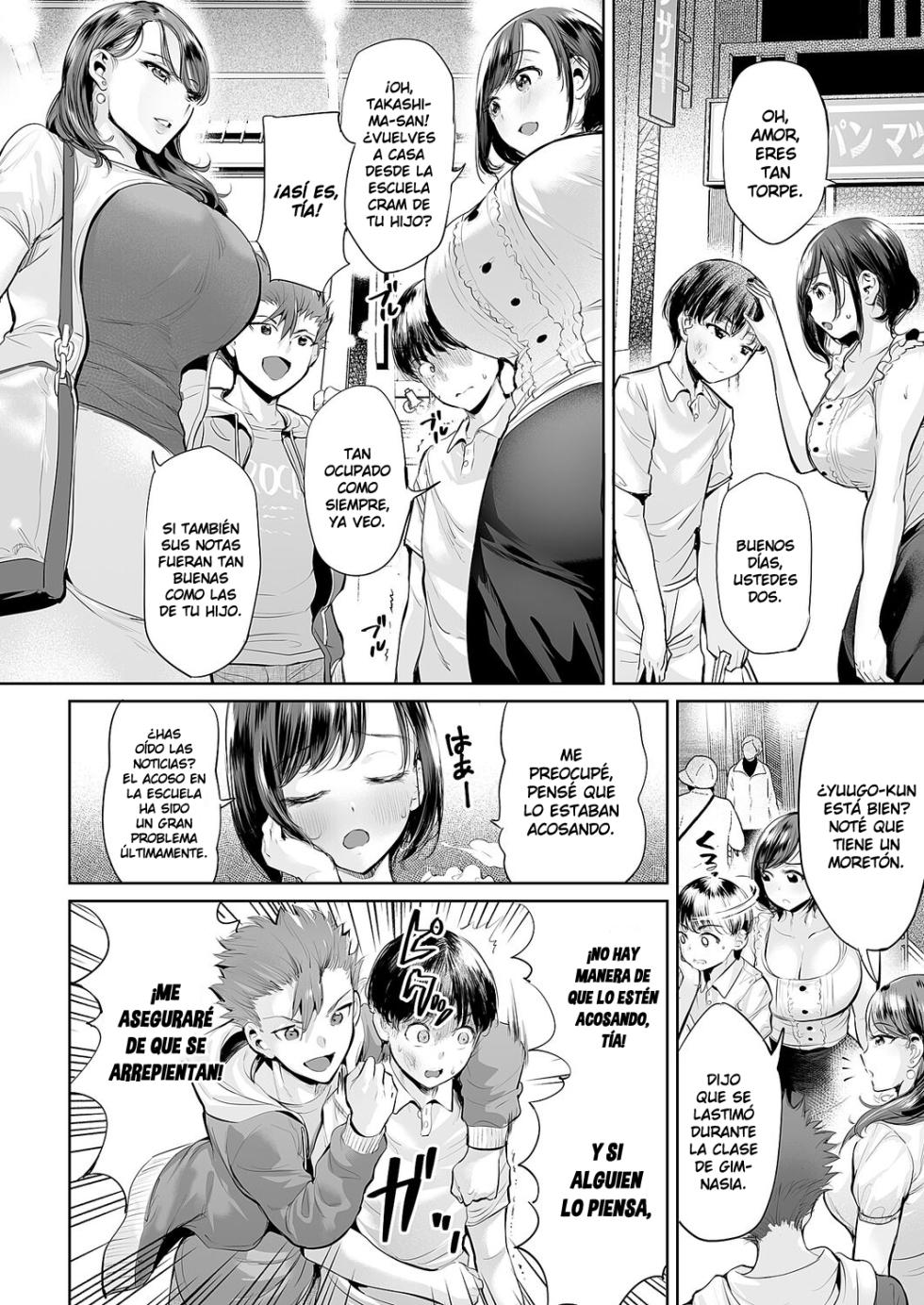 [Ere 2 Earo] Ijime Bokumetsu Swapping | Intercambio de Erradicación del Bullying (Obasan to, toutou.) [Spanish] [-A.W. SCAN- + gaaa] [Digital] - Page 3