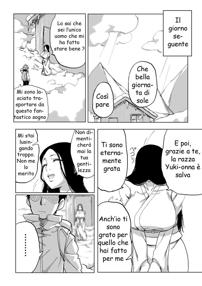 [Camekirin] Zetsumetsu Sunzen Yukionna | L' Abominevole Donna delle Nevi [Italian] - Page 33