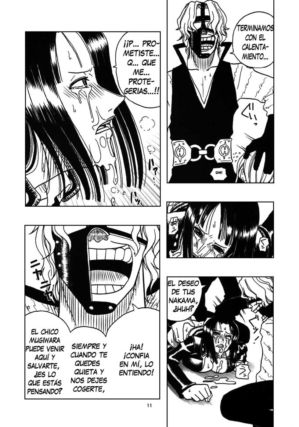(SC32) [Acid-Head (Murata.)] Robin SP (One Piece) [Spanish/Espa&ntilde;ol] - Page 12