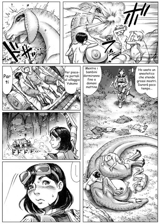 [Double Deck Seisakujo (Double Deck)] MonHan! ~Kuishinbou Hunter no OO Report~ (Monster Hunter) [Italian] - Page 19