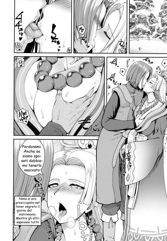 (COMIC1☆13) [Quick kick Lee (Yoshimura Tatsumaki)] Ane-san Nyoubou | Una Moglie Anziana (Dragon Quest XI) [Italian] - Page 3