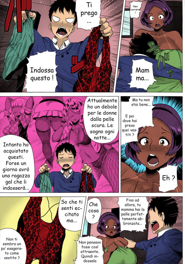 [Yokkora] Juku Gal Mama Yukie | Yukie (ANGEL Club 2013-03) [Italian] [Colorized] - Page 3