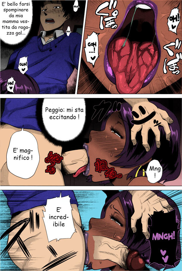 [Yokkora] Juku Gal Mama Yukie | Yukie (ANGEL Club 2013-03) [Italian] [Colorized] - Page 7
