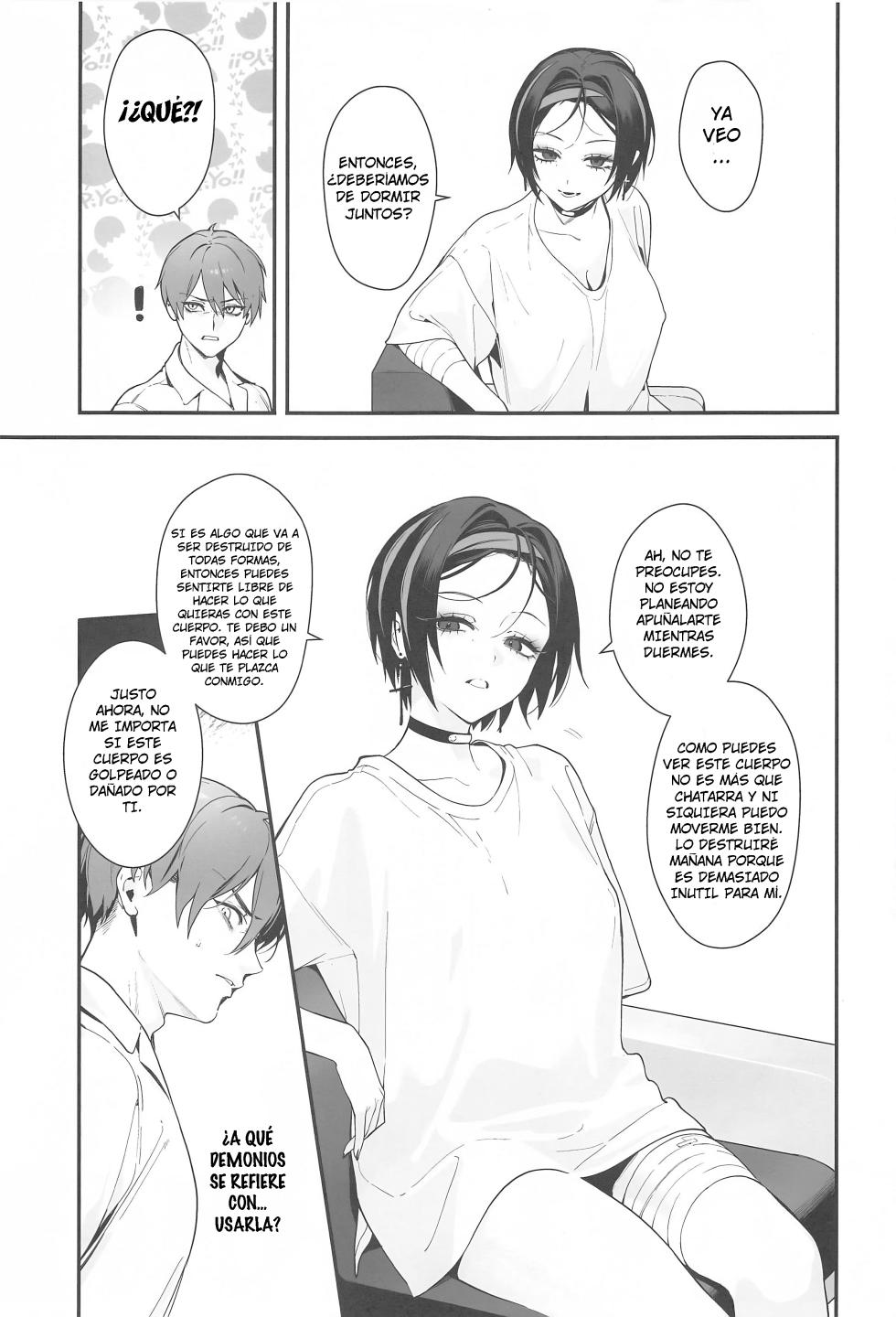 (C104) [Shuukyuu Youka (Ohisashiburi)] Self abuse (Goddess of Victory: Nikke) [Spanish] [時雨个人汉化] - Page 14
