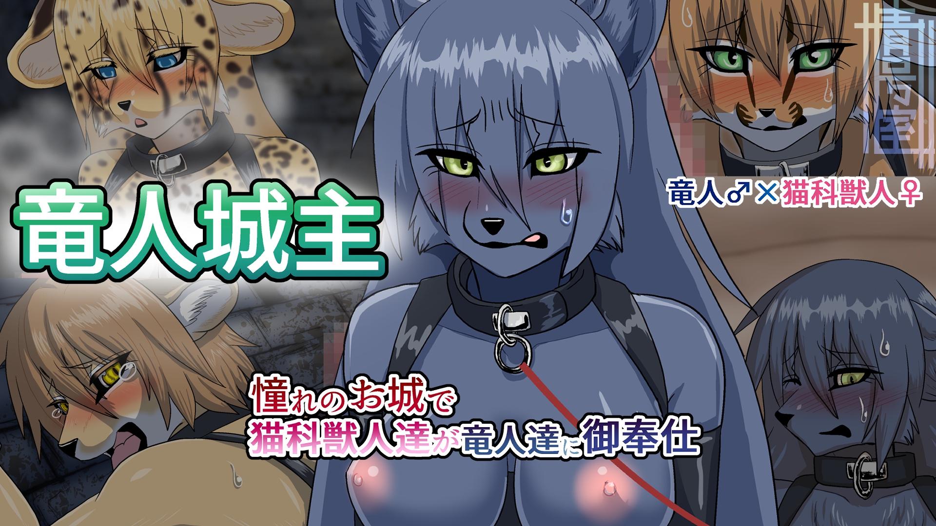 [Aogoushitsu (Nosada)] 竜人城主～憧れのお城で猫科獣人達が竜人達にご奉仕 - Page 1