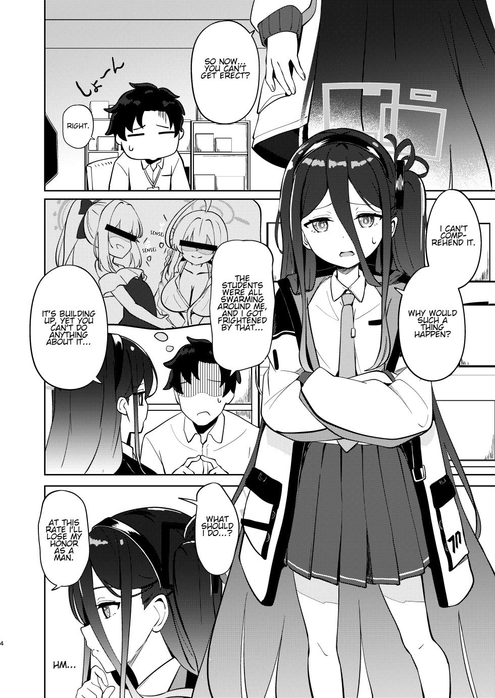 [Inharmonicity (Hotokenoza)] Key-chan Yasashiku Nagusamete! | Key-chan, Please Kindly Comfort Me! (Blue Archive) [English] [Lolitist] [Digital] - Page 3