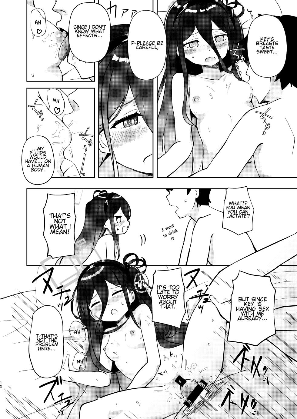 [Inharmonicity (Hotokenoza)] Key-chan Yasashiku Nagusamete! | Key-chan, Please Kindly Comfort Me! (Blue Archive) [English] [Lolitist] [Digital] - Page 11