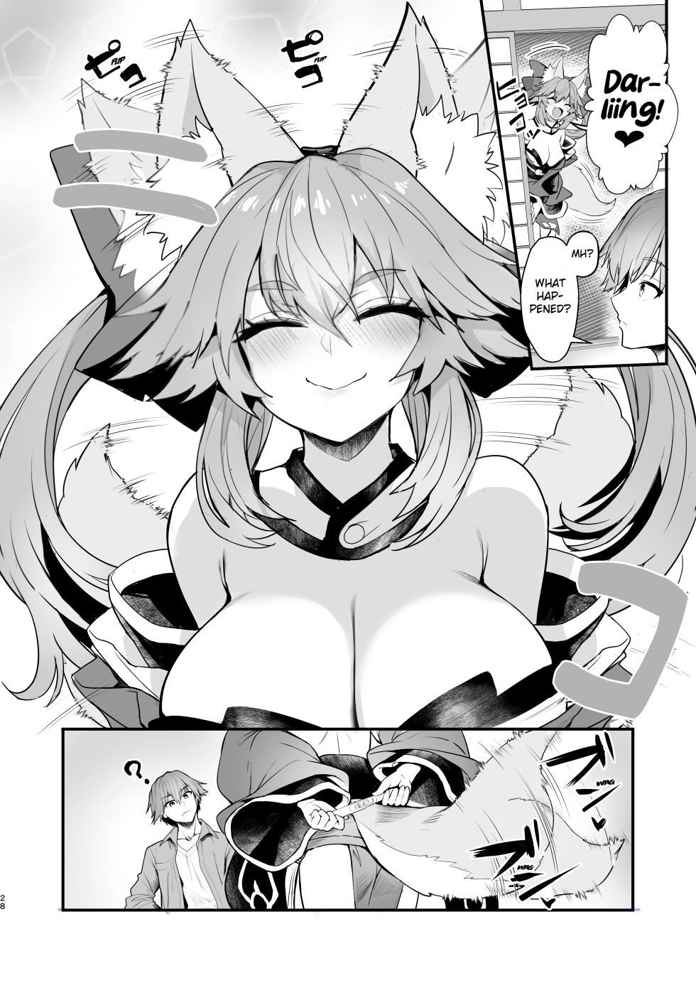 [Yamitsuki Honpo (Wise Speak)] Tamamo-san Taikei Iji Workout - Tamamo-san's Stay in Good Shape Workout (Fate/EXTRA CCC) [English] {Mant} [Digital] - Page 27