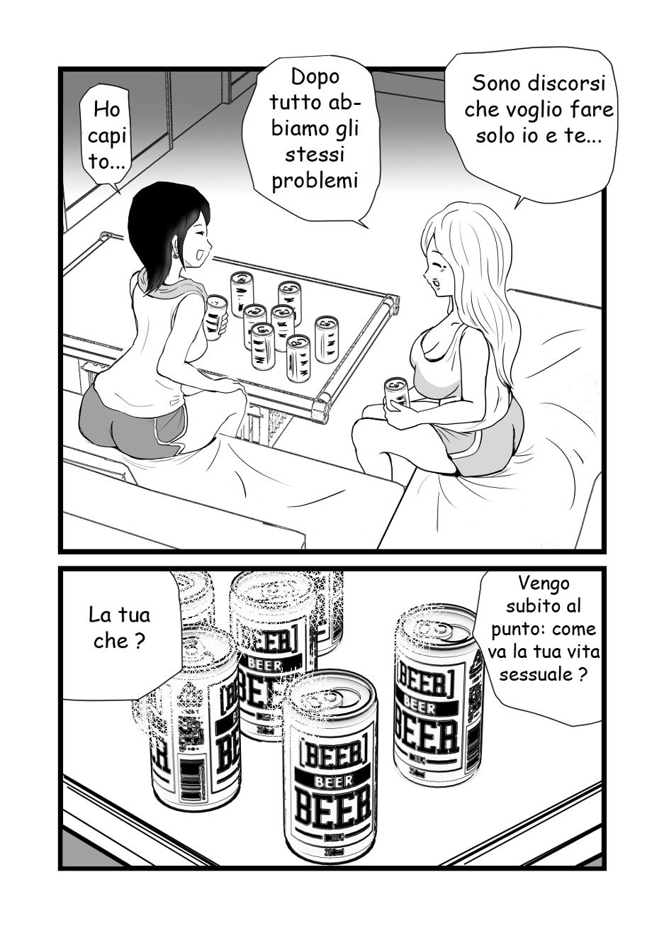 [Momoziri Hustle Dou] Mama to Ayumi-san ni Shibori Torareru Musuko no Hanashi [Italian] - Page 10