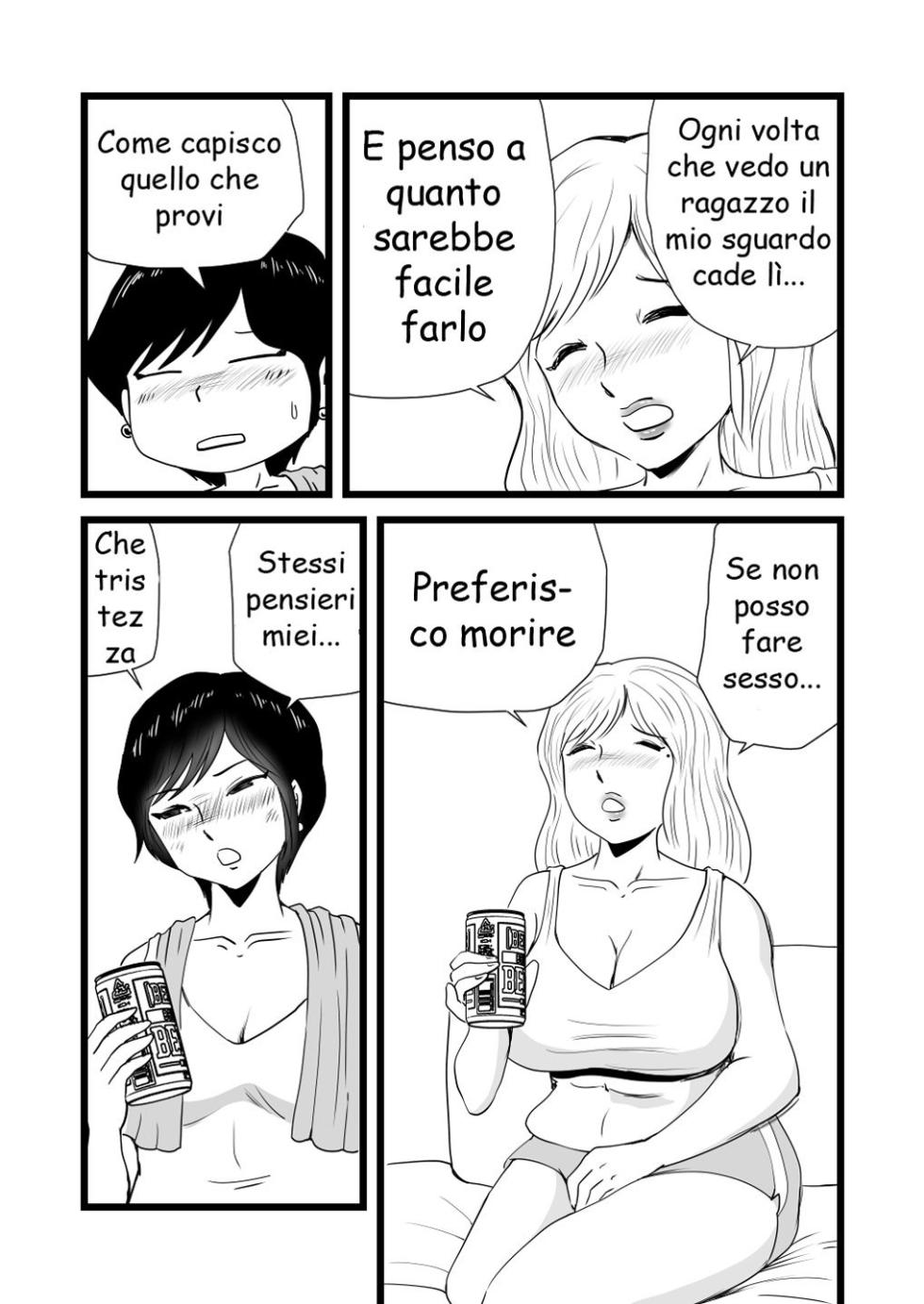 [Momoziri Hustle Dou] Mama to Ayumi-san ni Shibori Torareru Musuko no Hanashi [Italian] - Page 16