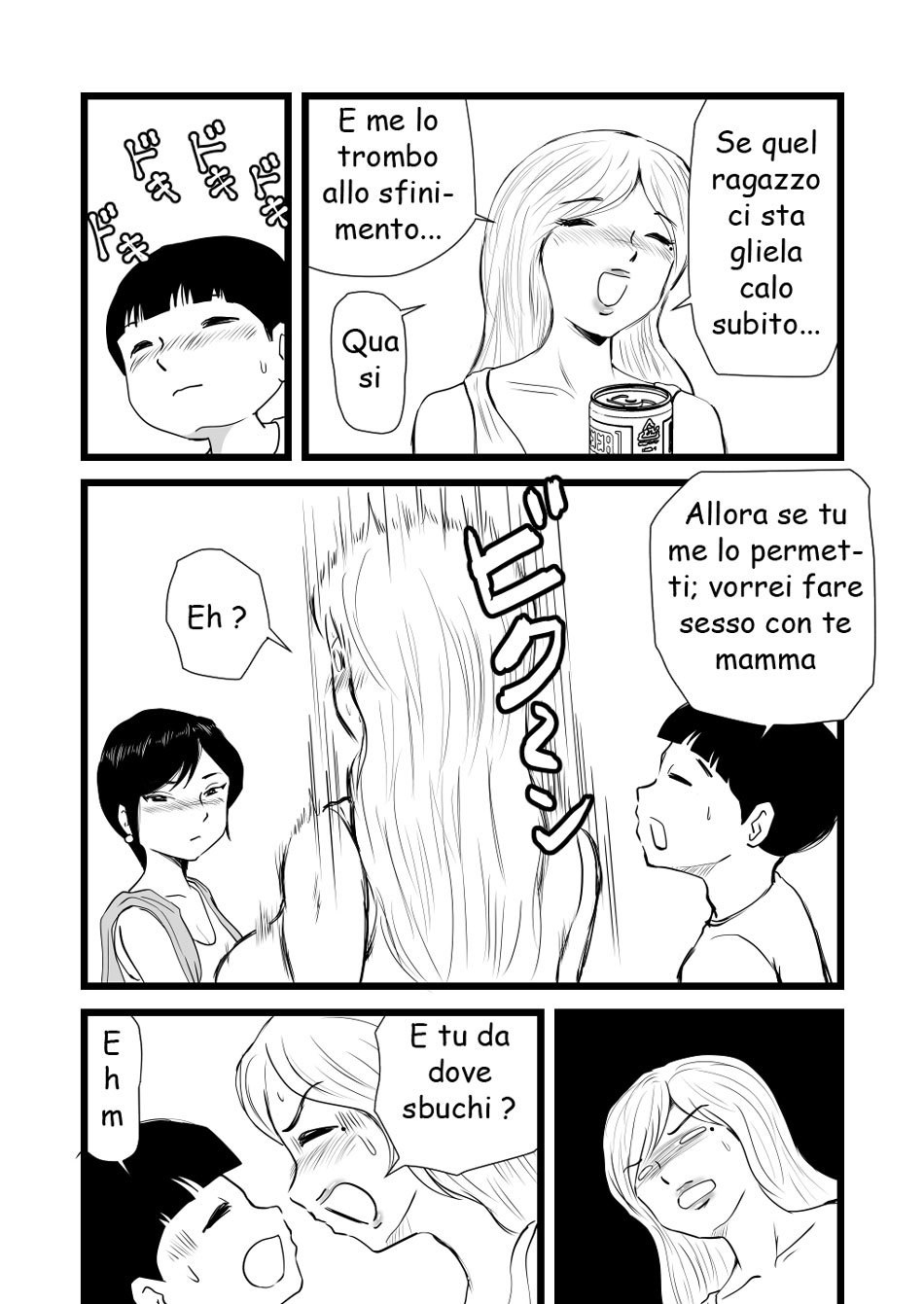 [Momoziri Hustle Dou] Mama to Ayumi-san ni Shibori Torareru Musuko no Hanashi [Italian] - Page 20